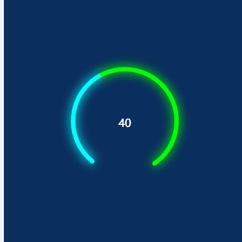 Echarts圆角饼图示例