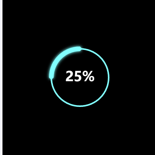 Echarts建议圆饼进度图示例