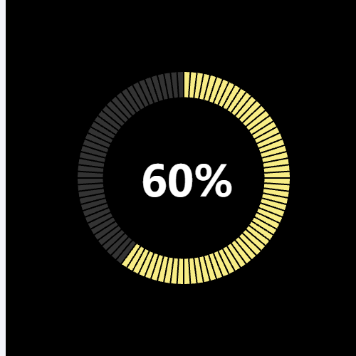 Echarts条纹饼图示例