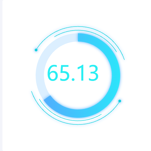 Echarts动态环形图示例