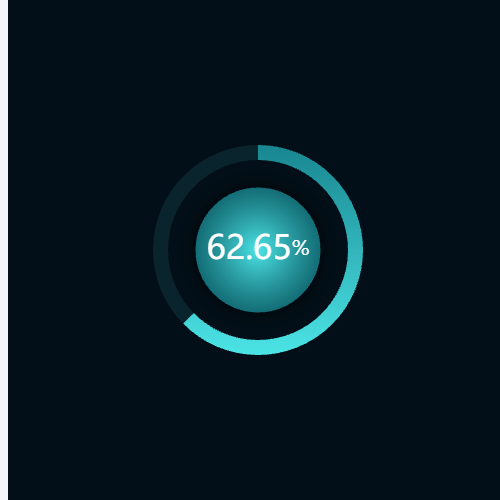 Echarts仪表图/饼图结合示例