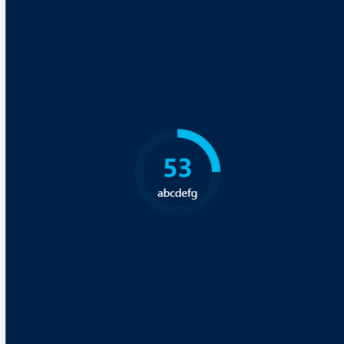 Echarts叠加环形图-指数示例