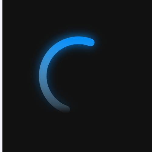 Echarts渐变发光进度圆环示例