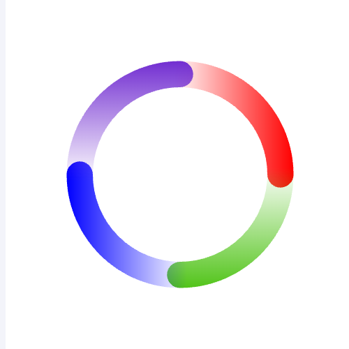 Echarts圆角饼图示例